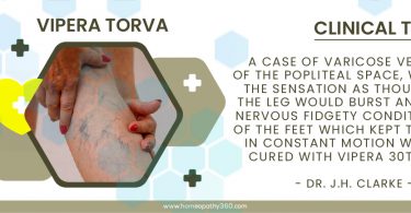 Vipera Torva: Clinical Tips by Dr. J.H. Clarke