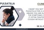 Pulsatilla: Clinical Tips by Dr. E.A. Farrington