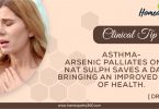 Asthma- Arsenic Palliates