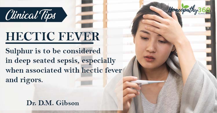 Hectic Fever:  Dr. D.M. Gibson