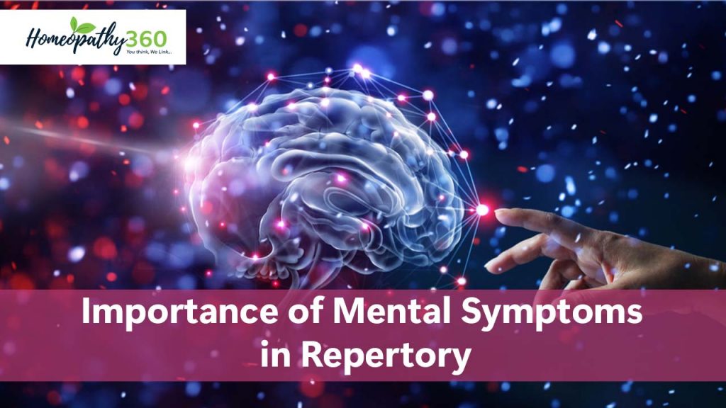 Importance of Mental Symptoms in Repertory