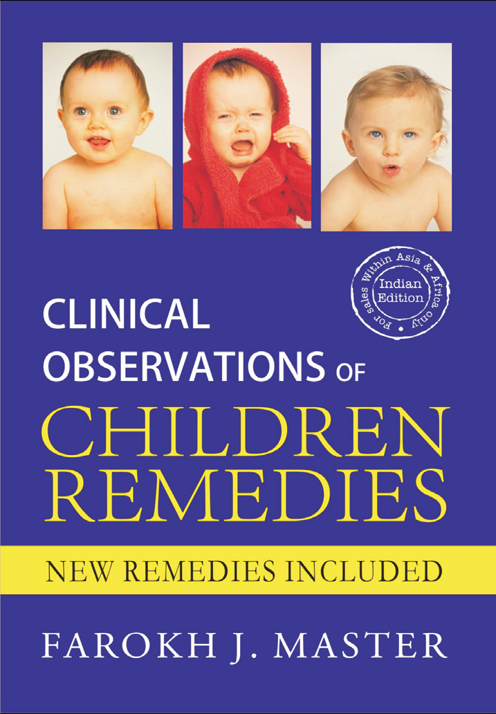 Clinical observations of Children Remedies