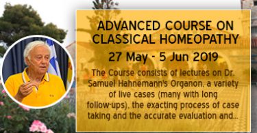 ADVANCED COURSE ON CLASSICAL HOMEOPATHY