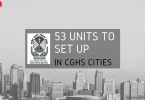 53 Units To Set Up In CGHS Cities