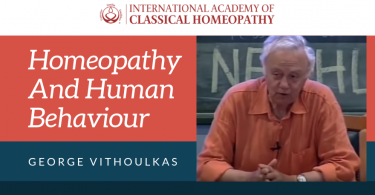 Homeopathy And Human Behaviour