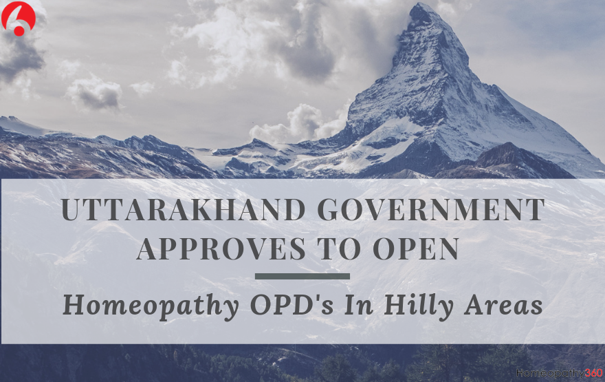 Homeopathy OPD's In Hilly Areas