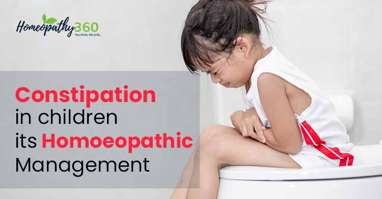 Constipation in children and its Homoeopathic Management
