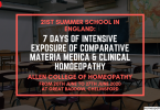 7 Days Of Intensive Exposure Of Comparative Materia Medica & Clinical Homoeopathy (2)
