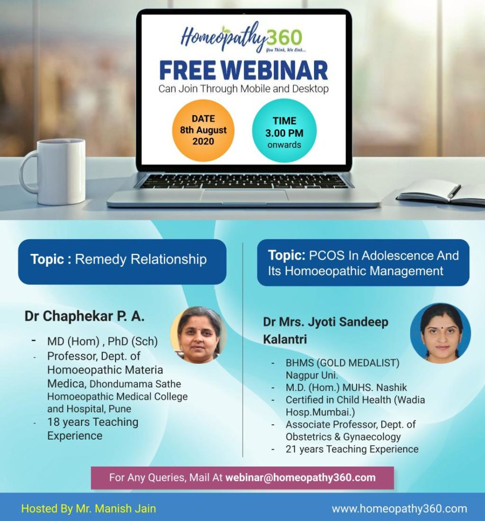 Webinar On Remedy Relationship And PCOS