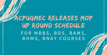 ACPUGMEC Releases Mop Up Round Schedule