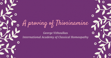 George Vithoulkas International Academy of Classical Homeopathy
