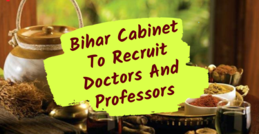 Bihar Cabinet To Recruit Doctors And Professors