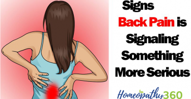 BACK ACHE AND HOMOEOPATHY