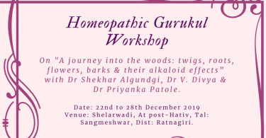 Homeopathic Gurukul Workshop