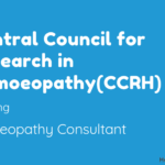 Central Council for Research in Homoeopathy(CCRH)