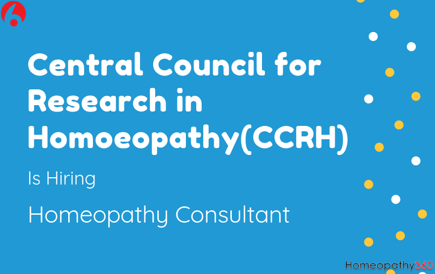 Central Council for Research in Homoeopathy(CCRH)