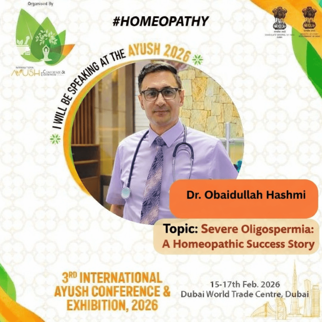Dr. Obaidullah Hashmi to Speak at International AYUSH Conference & Exhibition 2026, Dubai