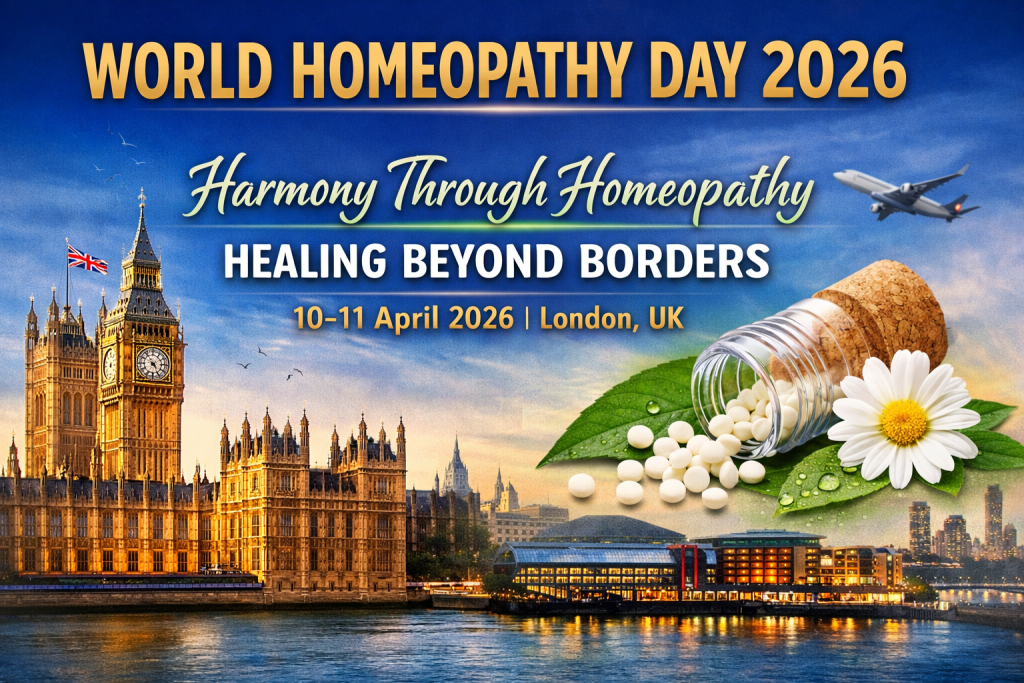 World Homeopathy Day 2026 to Be Celebrated in London