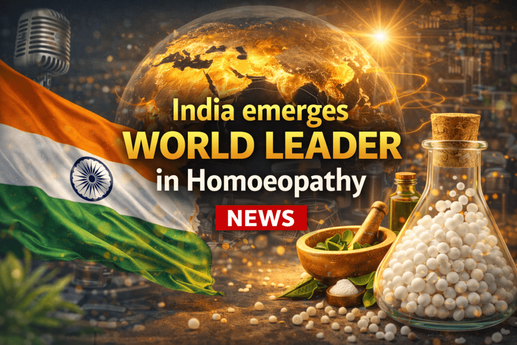 India Emerges World Leader in Homoe­opathy