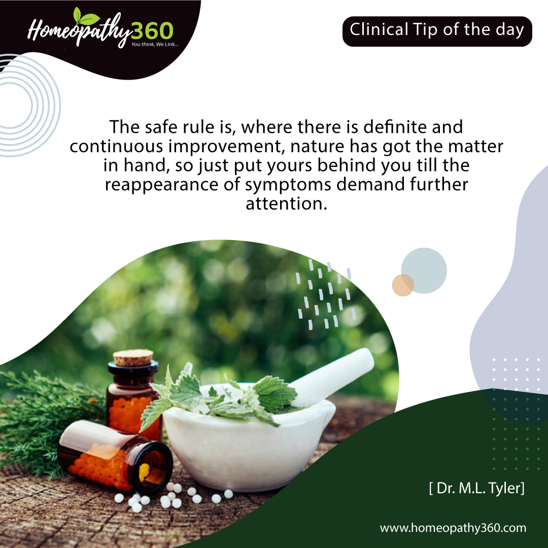 Clinical Tips by Dr. M.L. Tyler