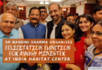 FELICITATION FUNCTION FOR AYUSH MINISTER