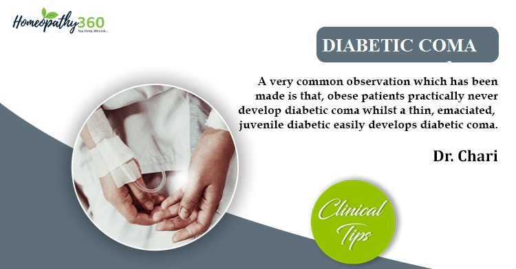 Diabetic Coma: Dr. Chari