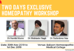 Two Days Exclusive Homeopathy Workshop