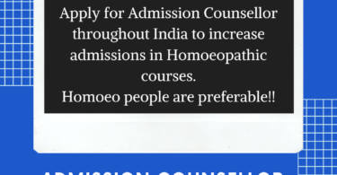Admission Counsellor, SIMPATHY