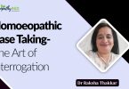 Homoeopathic Case Taking