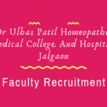Dr Ulhas Patil Homeopathic Medical College And Hospital