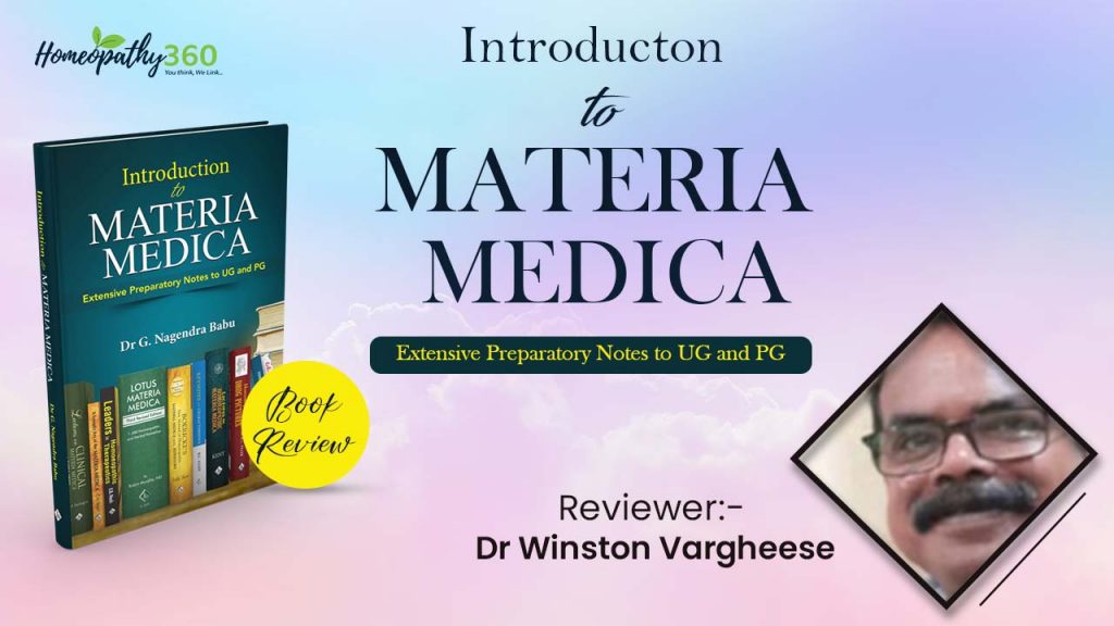 Materia Medica notes for pg students