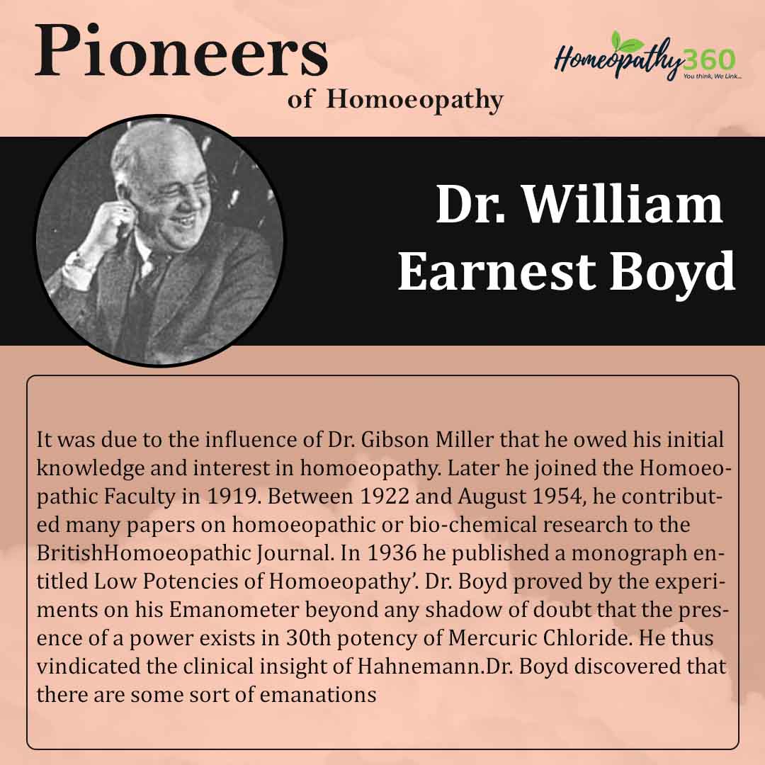 Dr. William Earnest Boyd