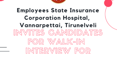 Employees State Insurance Corporation (ESIC) Hospital, Vannarpettai, Tirunelveli