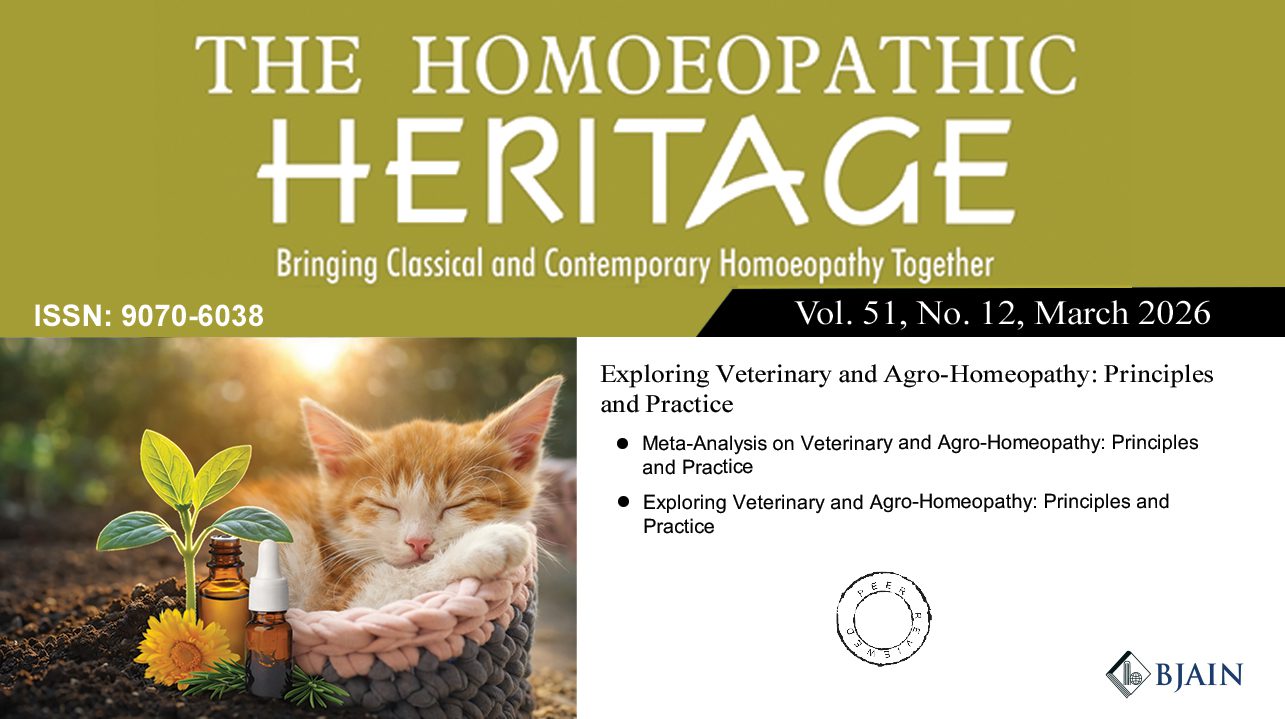 Find Homeopathic Heritage March Issue 2026