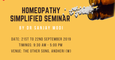 Homeopathy Simplified Seminar