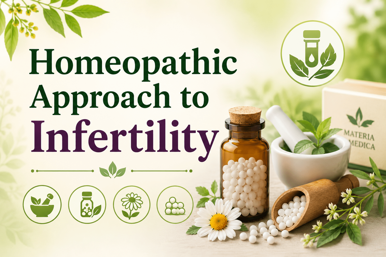 Homoeopathic Approach to Infertility: A Materia Medica Based Review