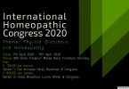 International Homeopathic Congress 2020