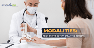 Modalities: The Conditions that Speak the Remedy