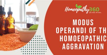 Homoeopathic aggravation