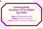 Homeopathic Seminar Of Dr Nikhil By SSRH