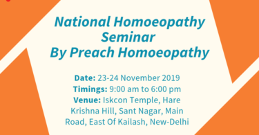 National Homoeopathy Seminar By Preach Homoeopathy