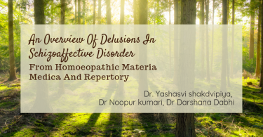 Homoeopathic Materia Medica And Repertory