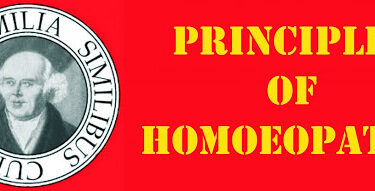 Principles of homoeopathy