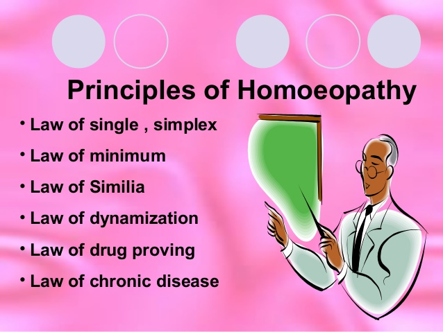 Principles of homoeopathy