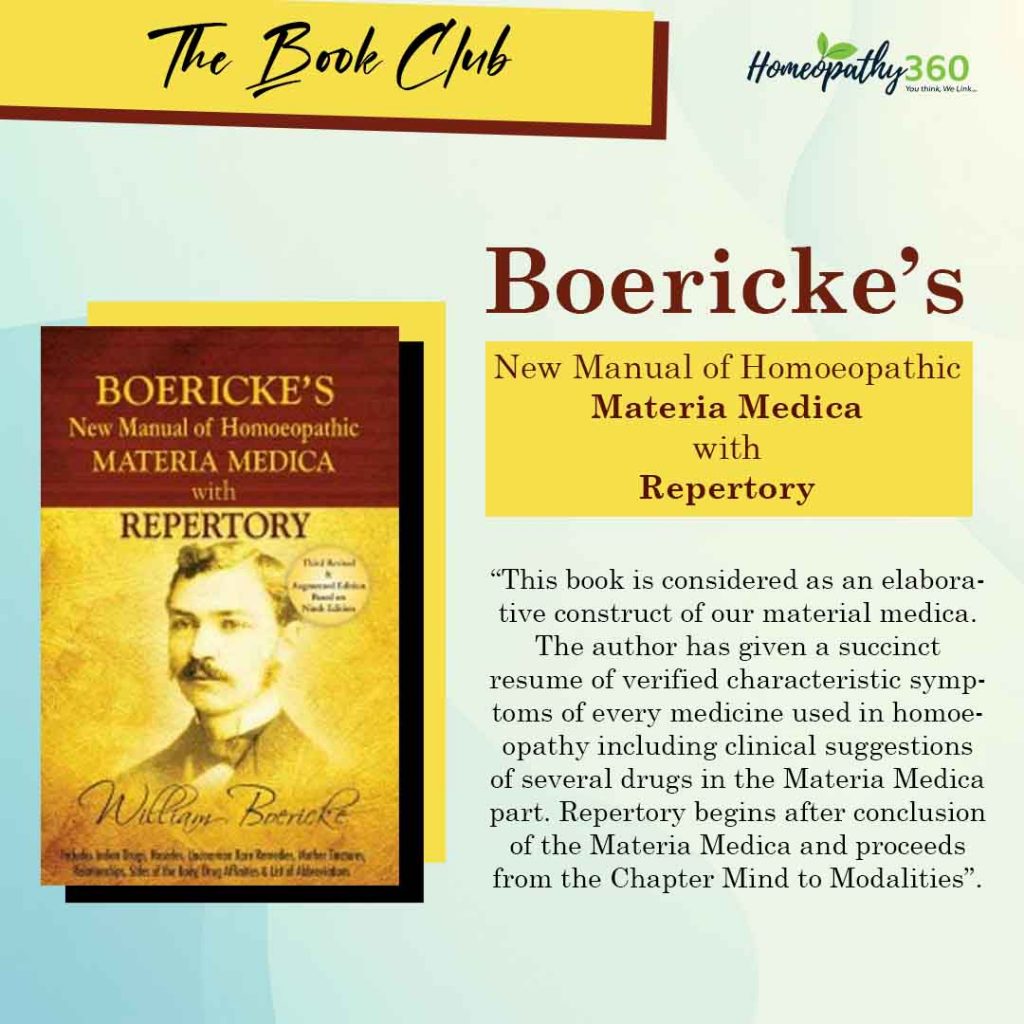 homoeopathic materia medica by boericke
