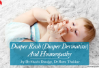 Diaper Rash (Diaper Dermatitis) And Homoeopathy