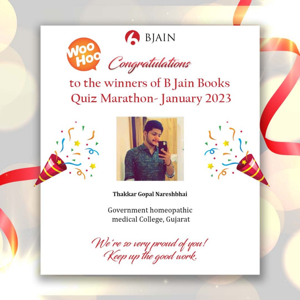 bjain Quiz january 2023