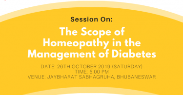 Session On: The Scope of Homeopathy in the Management of Diabetes