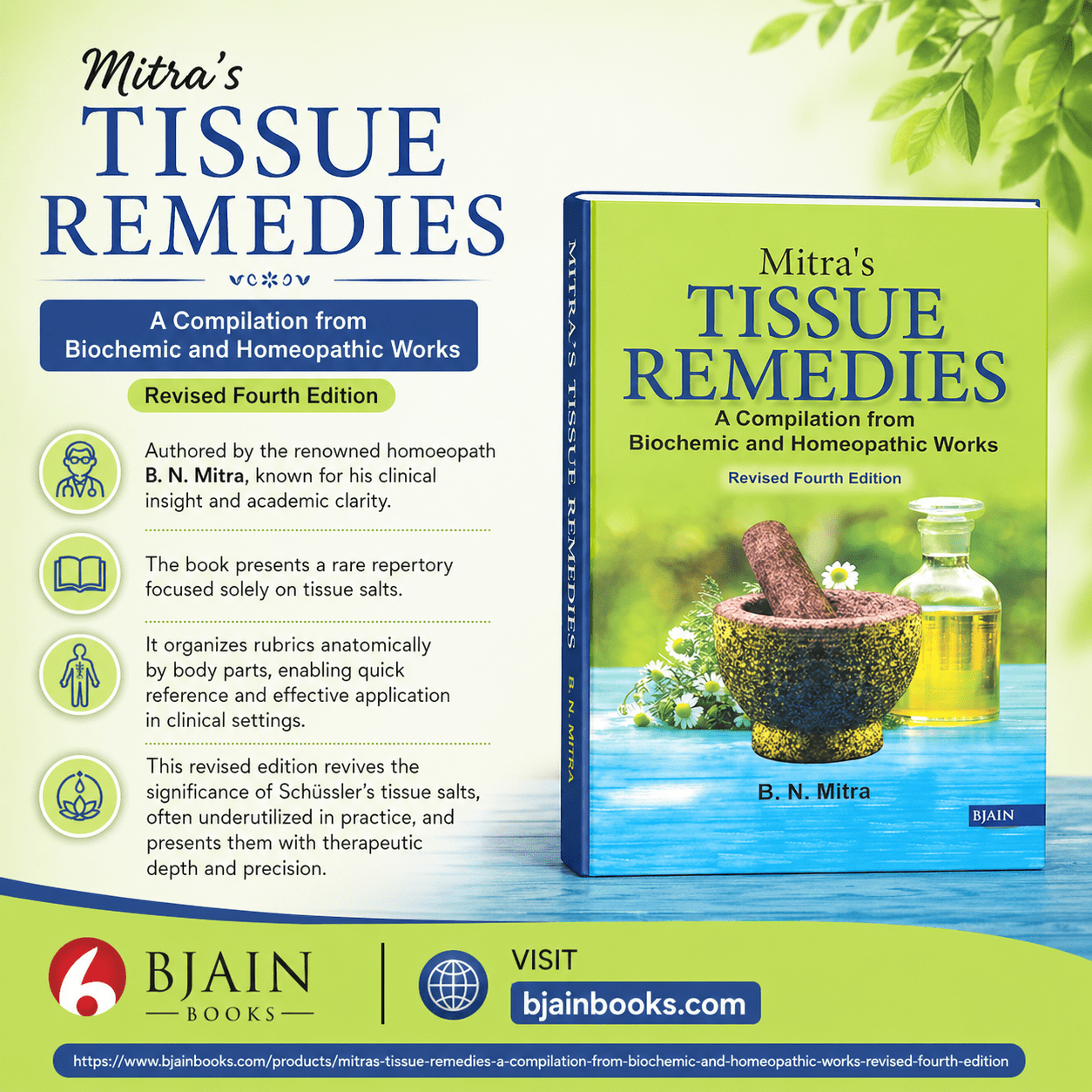 Mitra's TISSUE REMEDIES - A Compilation from Biochemic and Homeopathic