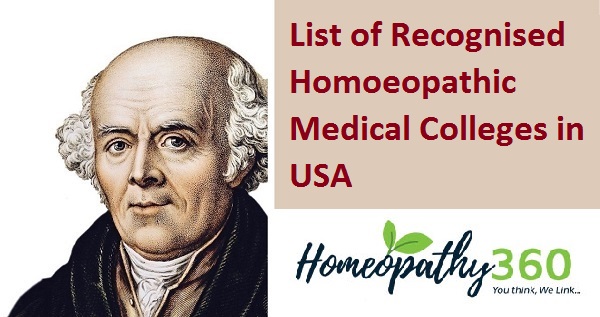 Homoeopathic Medical Colleges in USA